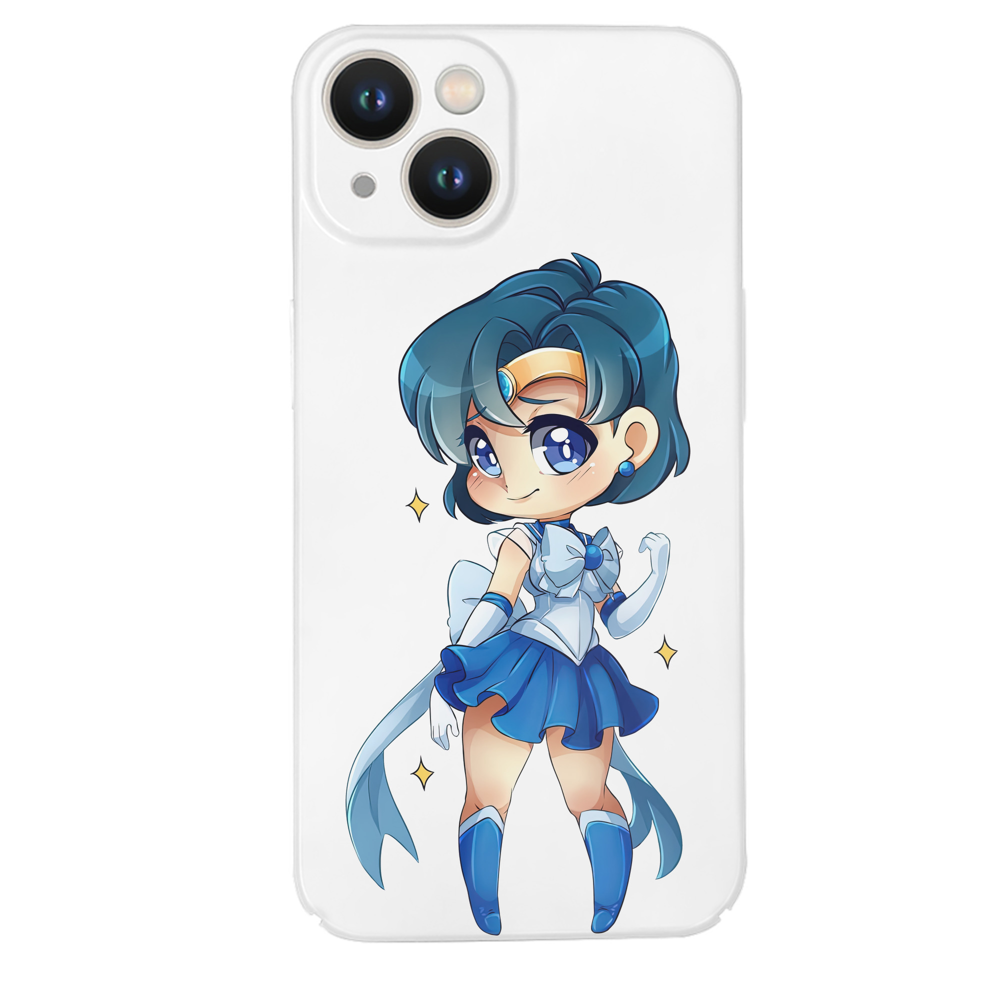 （画像用） 美少女戦士セーラームーン 水野 亜美 みずの あみ Sailor Moon Mizuno Ami 【iPhone 14シリーズ対応】ハードケース